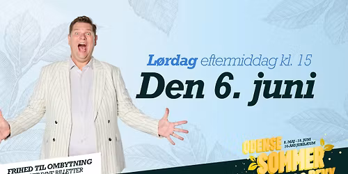 6. juni kl. 15 \u00bb Odense Sommerrevy 2026