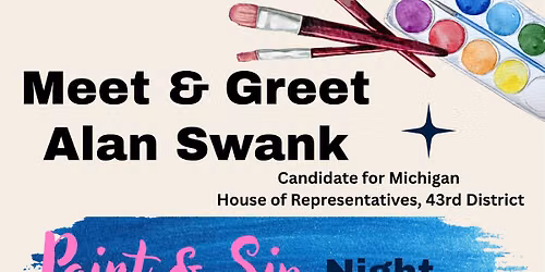 Alan Swank, Meet & Greet, Paint & Sip