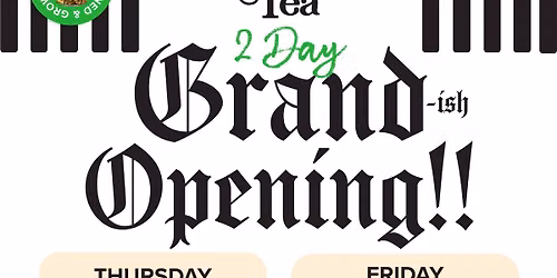 Elders & Disability Community First Access - Tootsie's Tea Grand Opening DAY 1