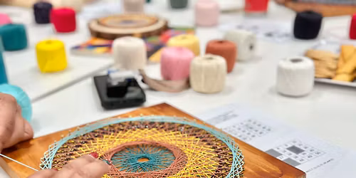 Mindful String Mandala Making
