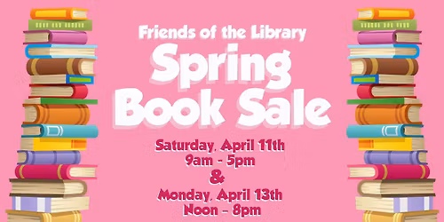 Friends of the Library Spring Book Sale