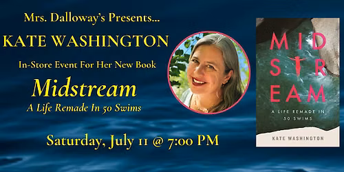 Kate Washington's MIDSTREAM In-Store Event And Book Signing