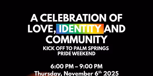 Kick Off to Palm Springs Pride Weekend