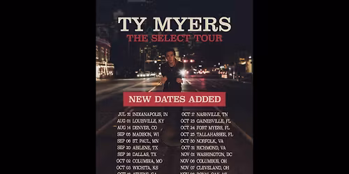 Ty Myers at Mercedes-Benz Amphitheater