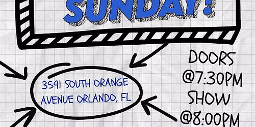 Slide Deck Comedy Show at Alex's Underground Comedy Club