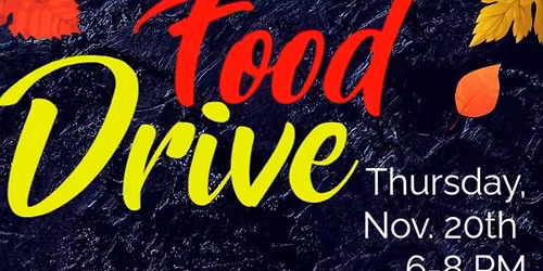 Food Drive at the Garage