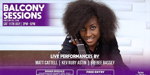 Balcony Sessions - Matt Cattell | Kev Ruby Astin | Beebee Bassey