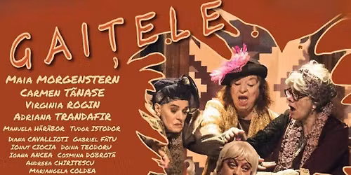 GAITELE \/\/ SALA LUCEAFARUL BUCURESTI \/\/ 14 OCTOMBRIE