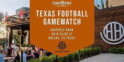 Happiest Hour Gamewatch Ohio State at Texas