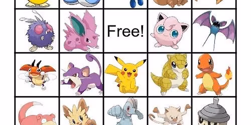 Pokemon BINGO