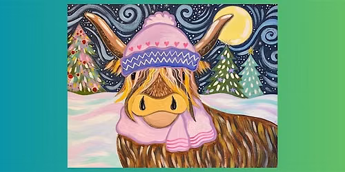 WINTER BESSIE_Paint Night for Adults_Osgoode Legion, Osgoode ON
