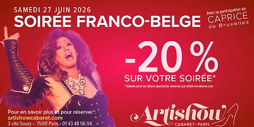 DINER SPECTACLE ANNUEL FRANCO-BELGE 2026