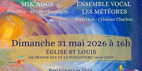Concert - Les M\u00e9t\u00e9ores - Ces vibrations qui nous (\u00e9)meuvent