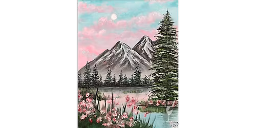 Cotton Candy Mountain View - Paint and Sip in Denver | Classpop!\u2122