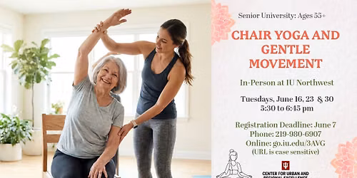 Senior U: Chair Yoga and Gentle Movement