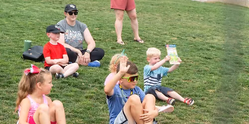Books on the Berm with Sprocket