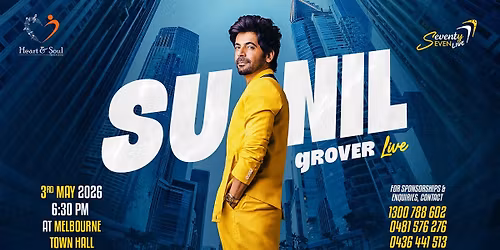 Sunil Grover Live In Melbourne