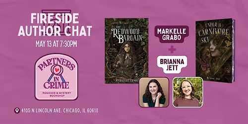 Author Chat + Signing with Markelle Grabo and Brianna Jett
