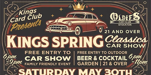 Kings Spring Classics Car Show!