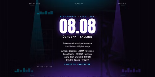 \u201cmis kurat siin toimub\u201d 08.08 | Two Floors of Music & Live Performances