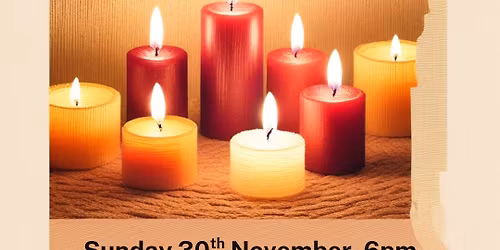 Family Candlelight Advent Service.