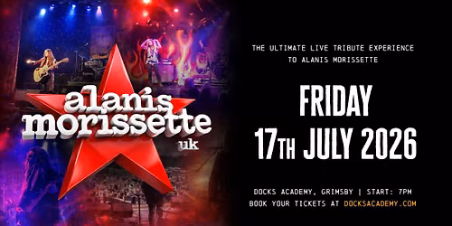 Alanis Morissette UK // Docks Academy, Grimsby