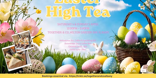 Easter High Tea @ The Hilton Garden Inn 
