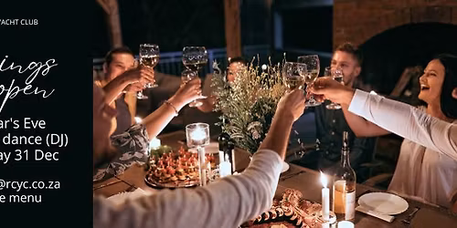 New Year's Eve dinner and dance (DJ)
