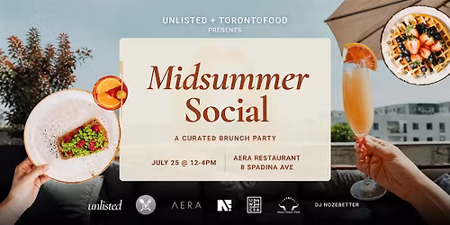 Midsummer Social - Aera - Toronto