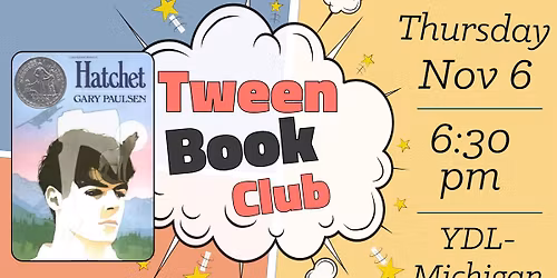 Tween Book Club (Grades 6-8)