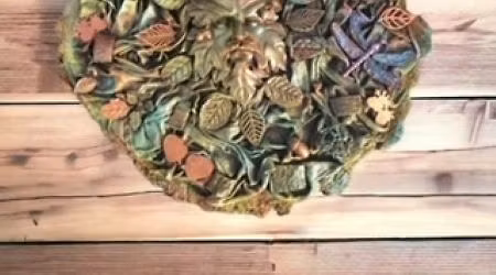 Greenman\/ Mother Nature wall hanging workshop