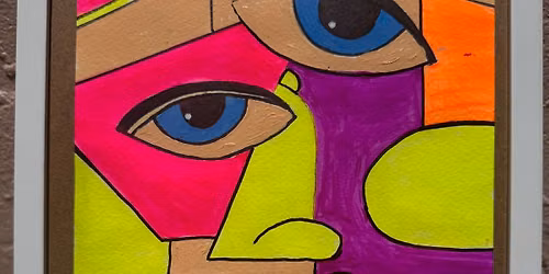 Cubism II:  Acrylic Paint & Sip