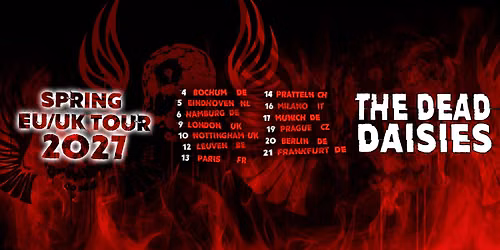 THE DEAD DAISIES - SPRING EU\/UK TOUR 2027