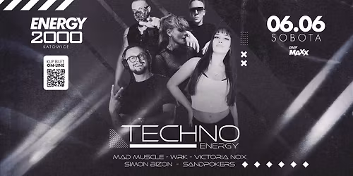 TECHNO ENERGY \u2605 MAD MUSCLE, WRK, SANDPOKERS, SIMON BIZON, VICTORIA NOX