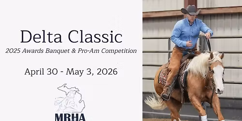 MRHA Delta Classic: April 30th - May 3rd