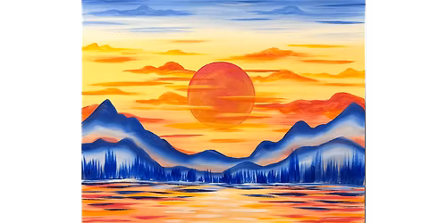 Mountain Glow - Paint and Sip in Tyler | Classpop!\u2122