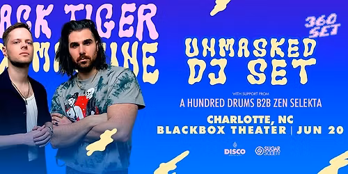 Black Tiger Sex Machine l June 20 l Blackbox CLT