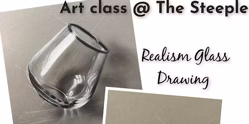 Realism Glass Drawing @ The Steeple