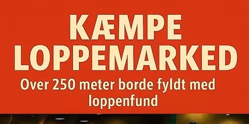 Loppemarked sfs hallen S\u00f8nderborg