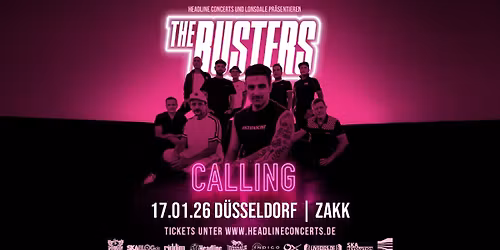 The Busters \u2022 D\u00dcSSELDORF \u2022 CALLING-Tour 2026