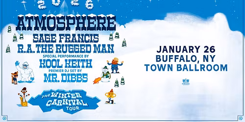 Atmosphere - The Winter Carnival Tour at Town Ballroom - Buffalo, NY