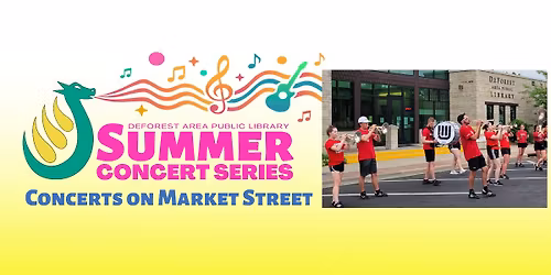 Concerts on Market Street: Badger Band with Bucky Badger