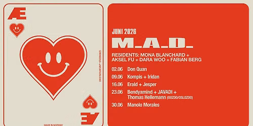 M.A.D: Mona Blanchard + Aksel FU + Dara Woo + Fabian Berg