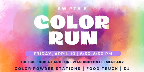 AW PTA's Color Run