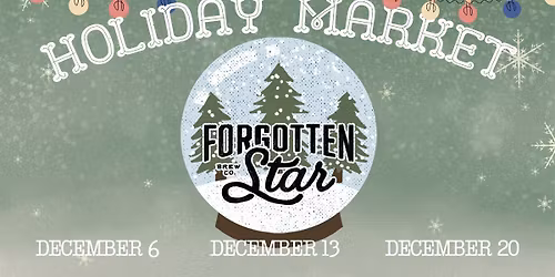 Holiday Market at Forgotten Star Brewing