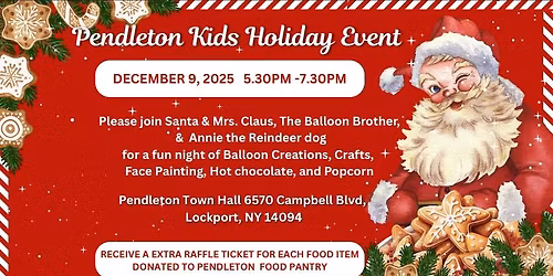 Pendleton Kids Holiday Event
