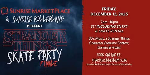 Stranger Things Skate Party 