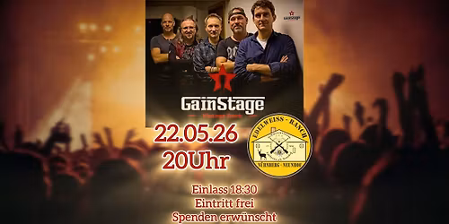 Live Event GainStage - Vintage Cover Rock und Metal