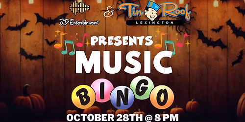 Halloween Music Bingo @ Tin Roof Lexington