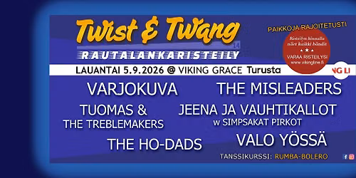 Twist & Twang Rautalankaristeily 14